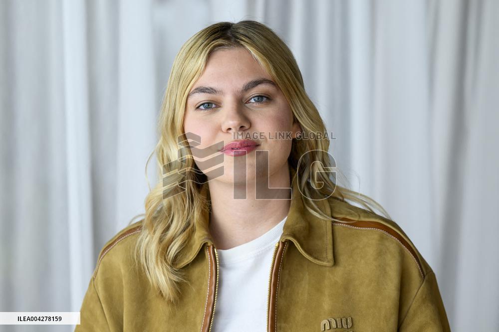 Portrait of Eurovision French Singer Louane at AFAS Live Concert - Amsterdam