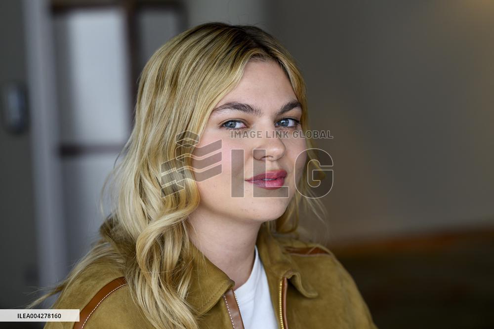 Portrait of Eurovision French Singer Louane at AFAS Live Concert - Amsterdam