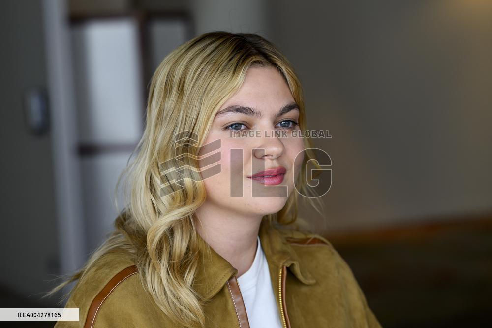 Portrait of Eurovision French Singer Louane at AFAS Live Concert - Amsterdam