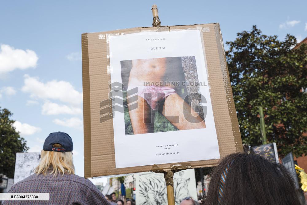 Demonstration Artists Against Precarity in Toulouse