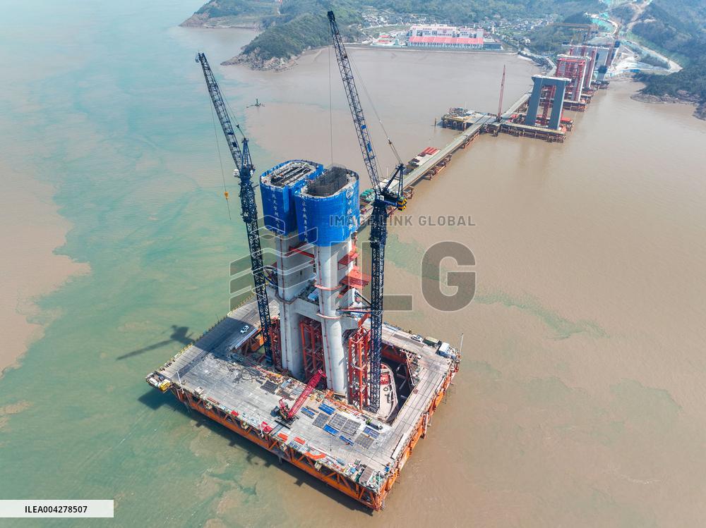 Railway Bridge Construction in Zhoushan