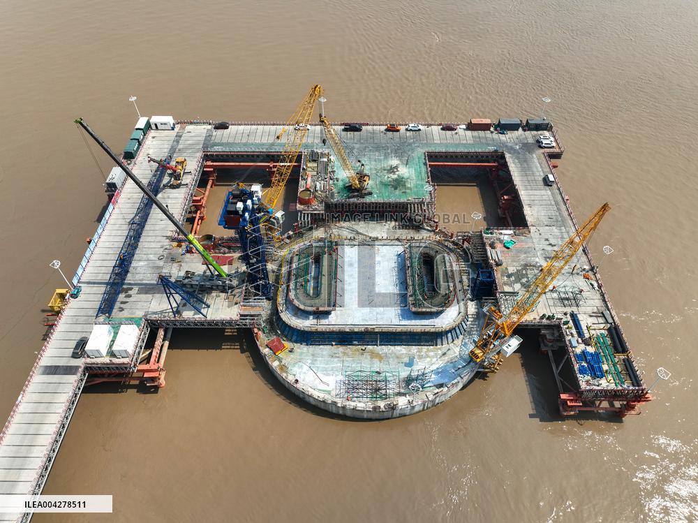 Railway Bridge Construction in Zhoushan