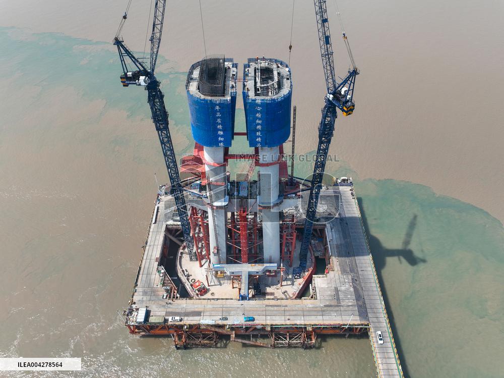 Railway Bridge Construction in Zhoushan