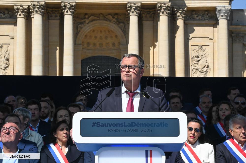 Rally in Support of Marine Le Pen - Paris