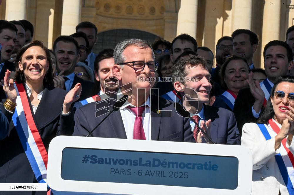 Rally in Support of Marine Le Pen - Paris