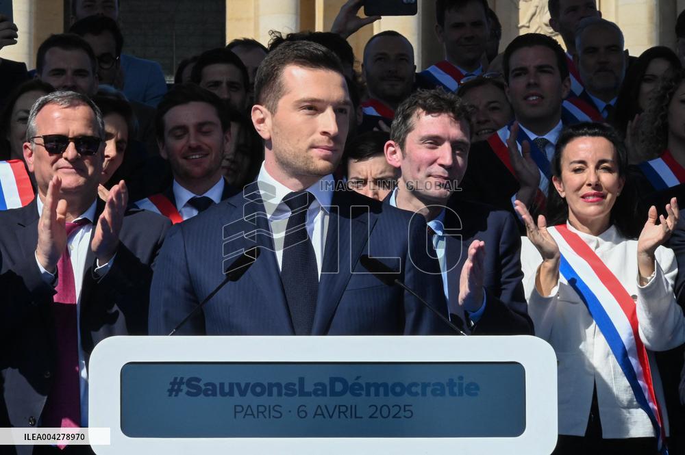 Rally in Support of Marine Le Pen - Paris