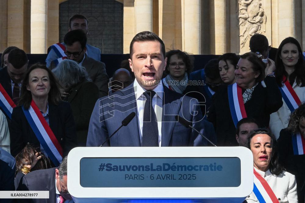 Rally in Support of Marine Le Pen - Paris