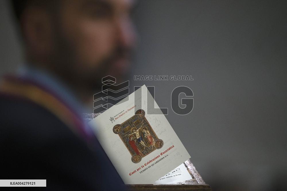 Veil of Veronica Ceremony at St. Peters Basilica - Vatican