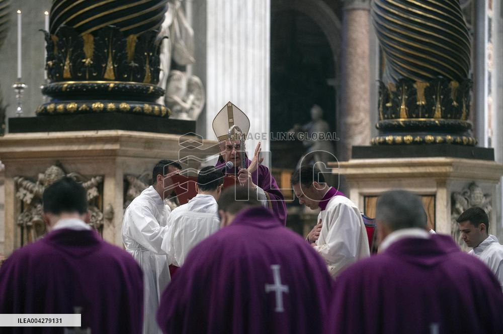Veil of Veronica Ceremony at St. Peters Basilica - Vatican