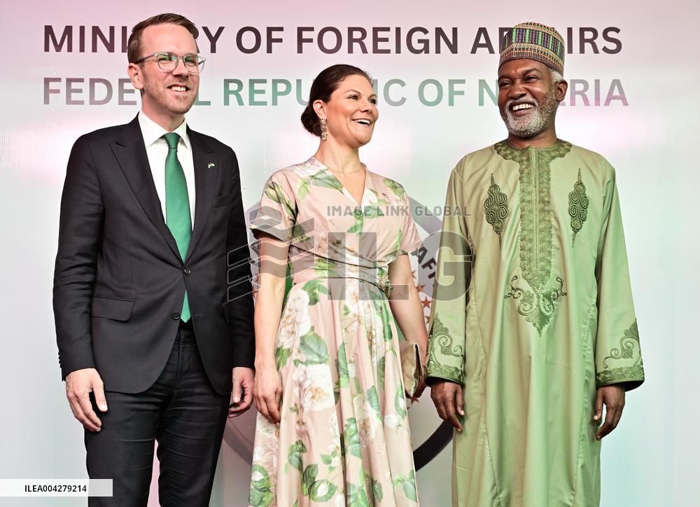 CROWN PRINCESS VICTORIA IN NIGERIA