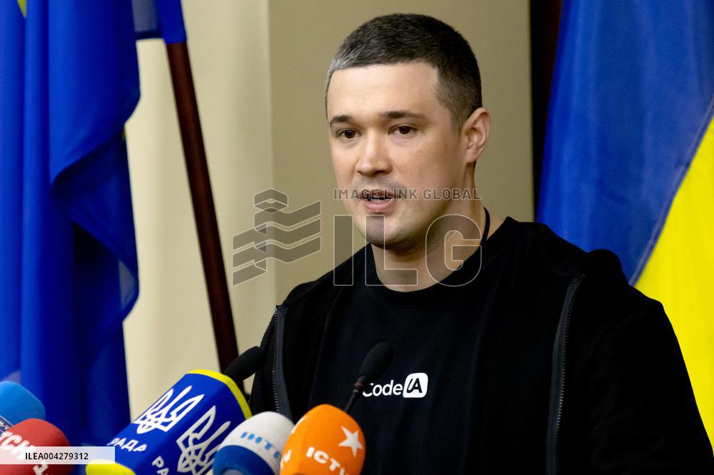 Andriy Yermak meets with students of Institute of International Relations in Kyiv