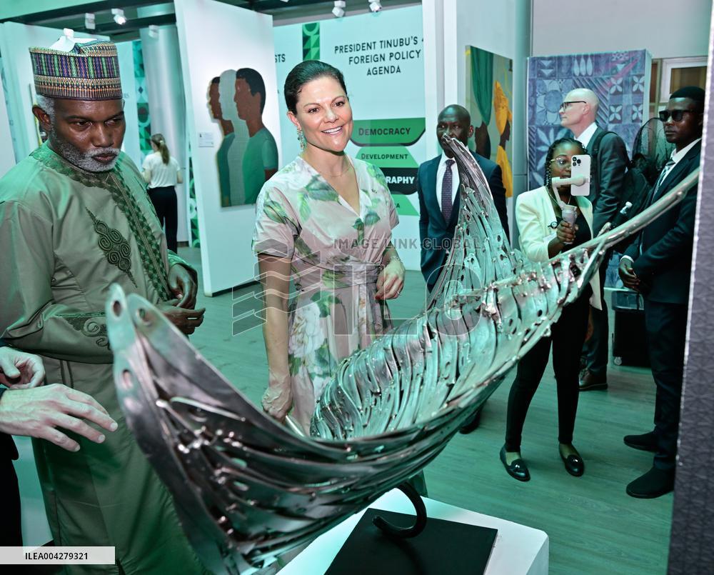 CROWN PRINCESS VICTORIA IN NIGERIA