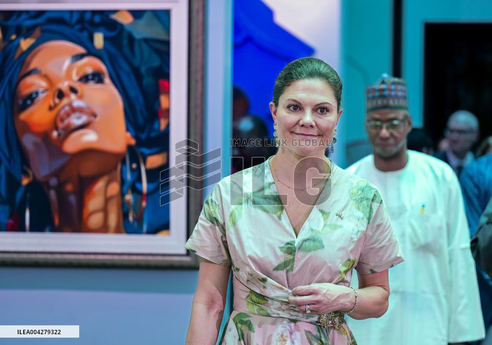 CROWN PRINCESS VICTORIA IN NIGERIA