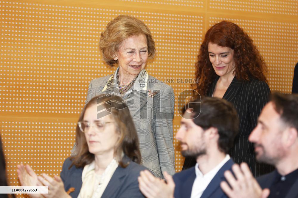 Queen Sofia Launches Extraordinary Brains Campaign - Madrid