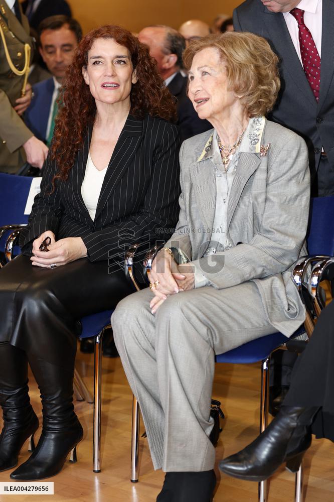 Queen Sofia Launches Extraordinary Brains Campaign - Madrid