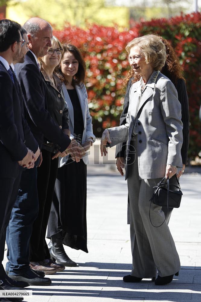 Queen Sofia Launches Extraordinary Brains Campaign - Madrid
