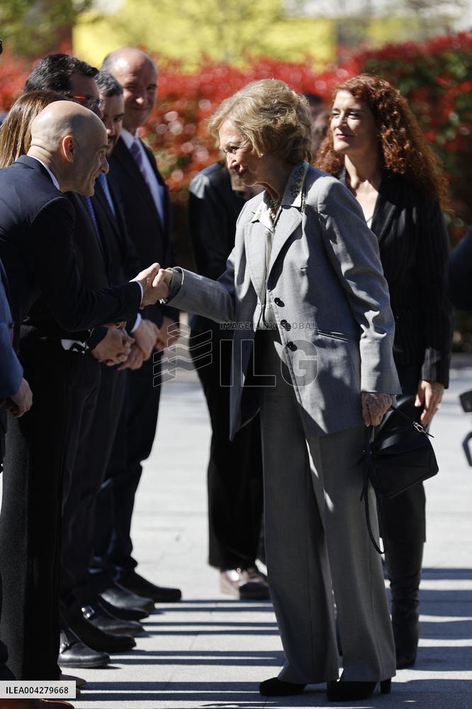 Queen Sofia Launches Extraordinary Brains Campaign - Madrid