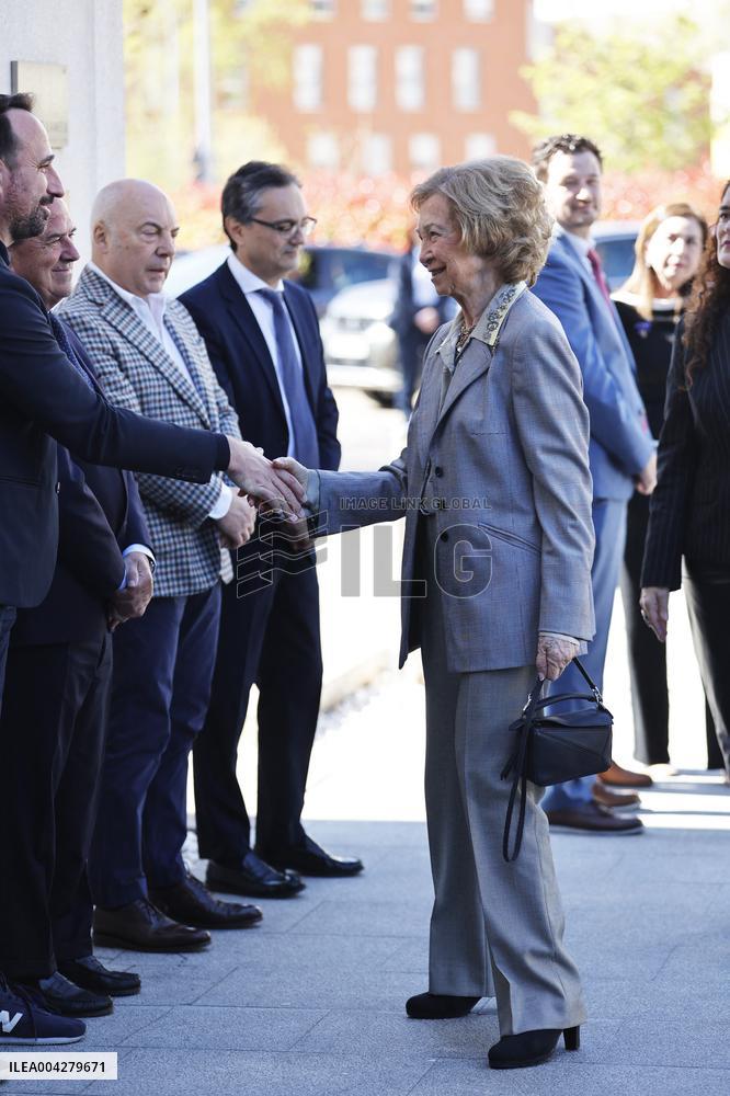 Queen Sofia Launches Extraordinary Brains Campaign - Madrid