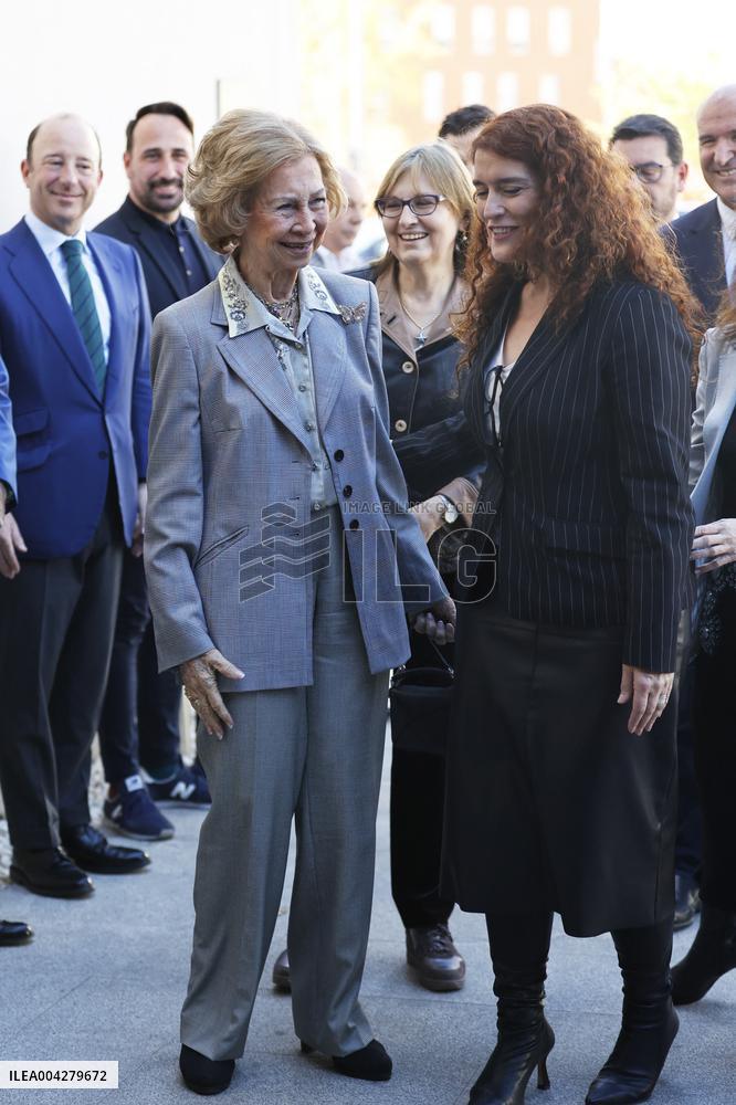 Queen Sofia Launches Extraordinary Brains Campaign - Madrid