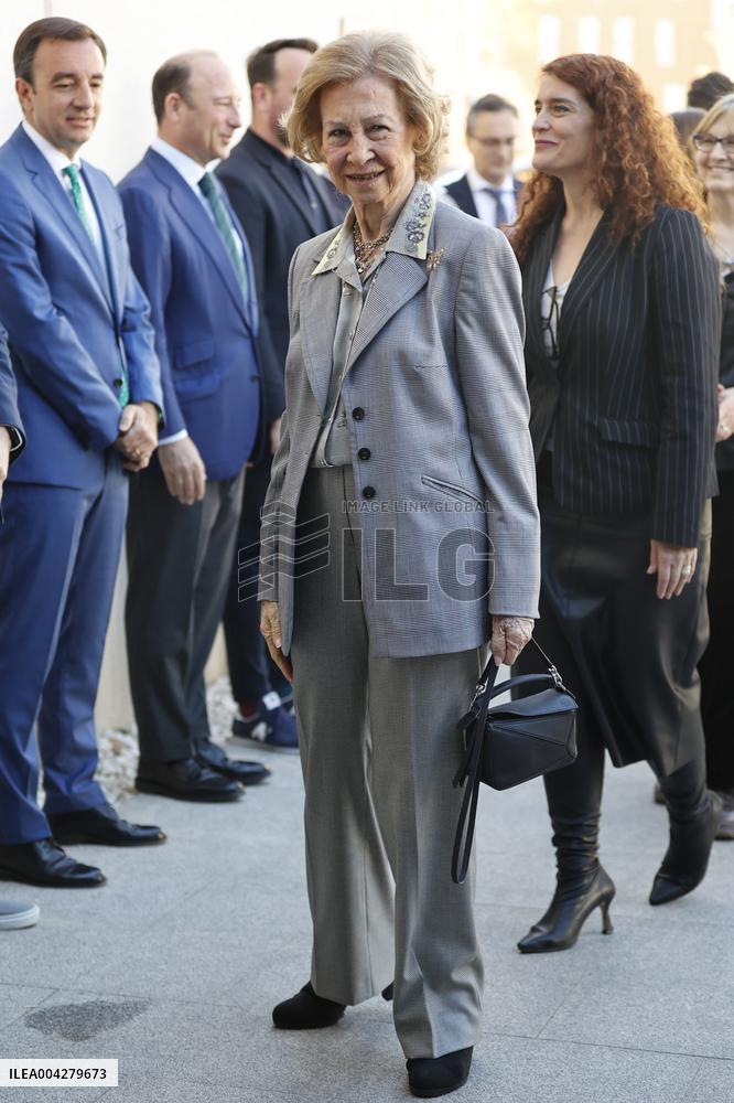 Queen Sofia Launches Extraordinary Brains Campaign - Madrid
