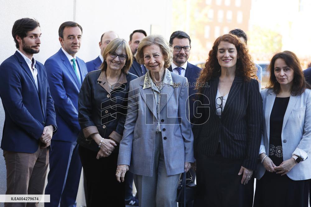 Queen Sofia Launches Extraordinary Brains Campaign - Madrid