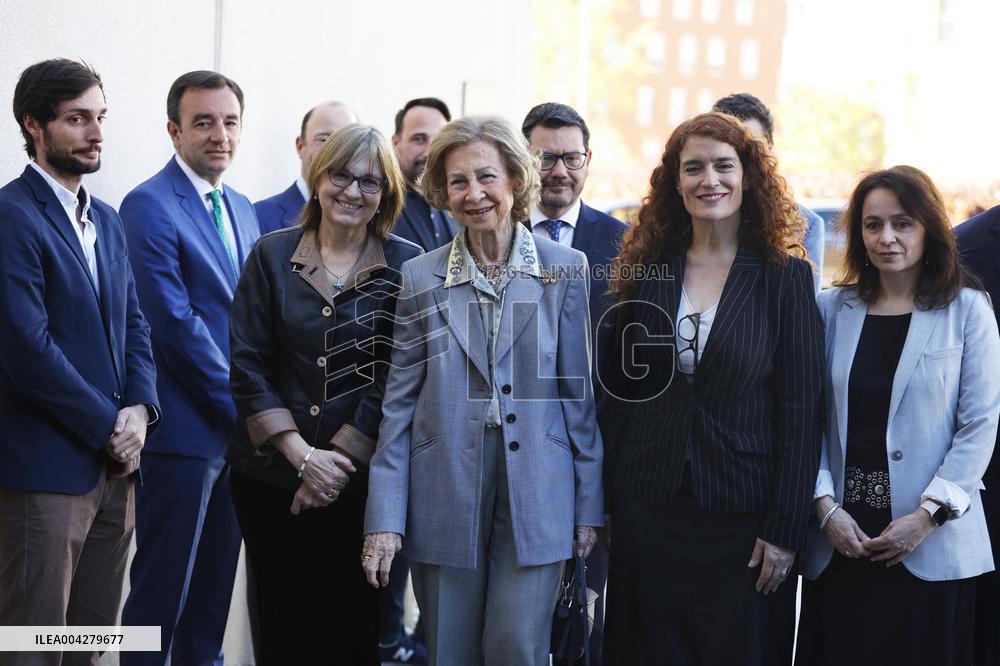 Queen Sofia Launches Extraordinary Brains Campaign - Madrid