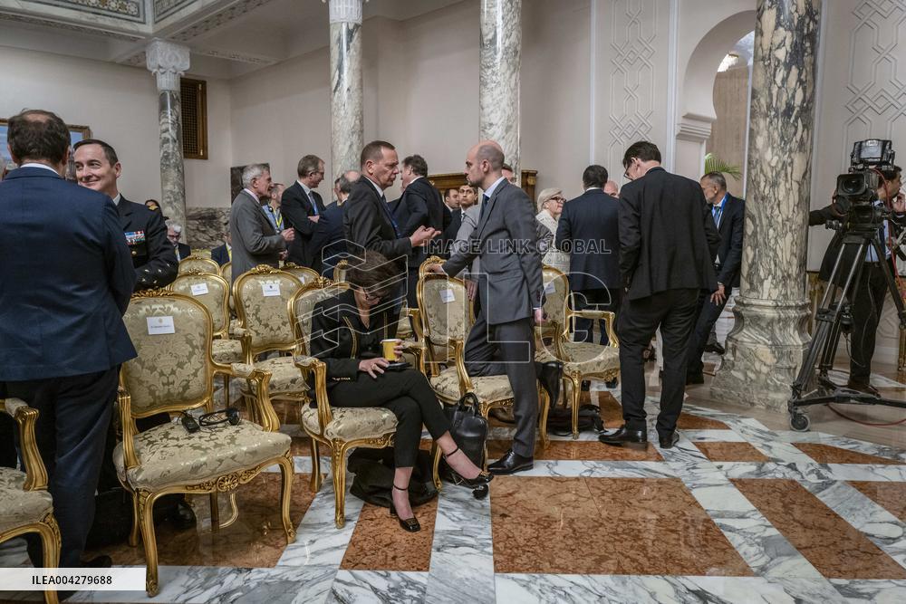 Sebastien Lecornu And Eric Lombard Meeting - Cairo