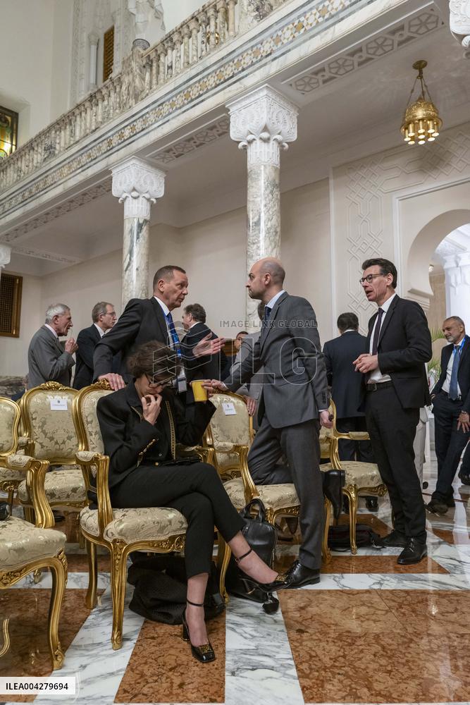 Sebastien Lecornu And Eric Lombard Meeting - Cairo