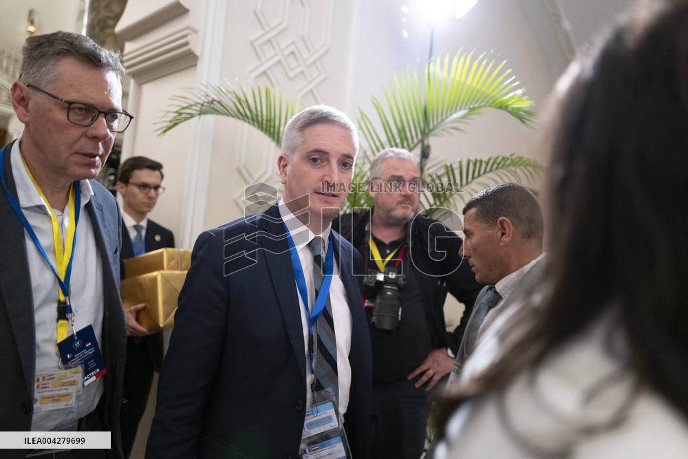 Sebastien Lecornu And Eric Lombard Meeting - Cairo