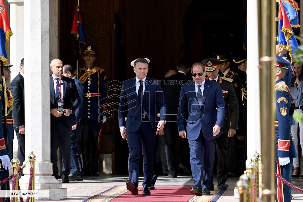 Emmanuel Macron to Visit Egypt for Fourth Trip, April 6-8, 2025