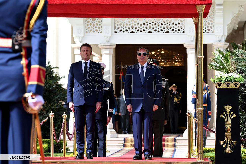 Emmanuel Macron to Visit Egypt for Fourth Trip, April 6-8, 2025