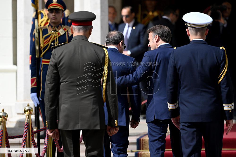 Emmanuel Macron to Visit Egypt for Fourth Trip, April 6-8, 2025