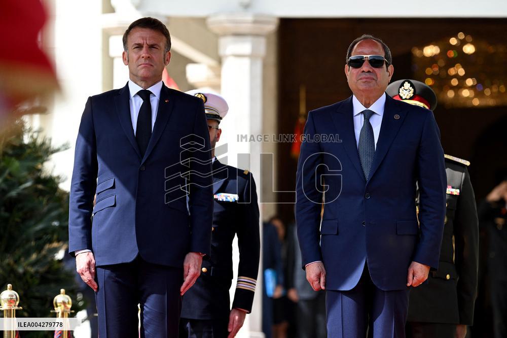 Emmanuel Macron to Visit Egypt for Fourth Trip, April 6-8, 2025