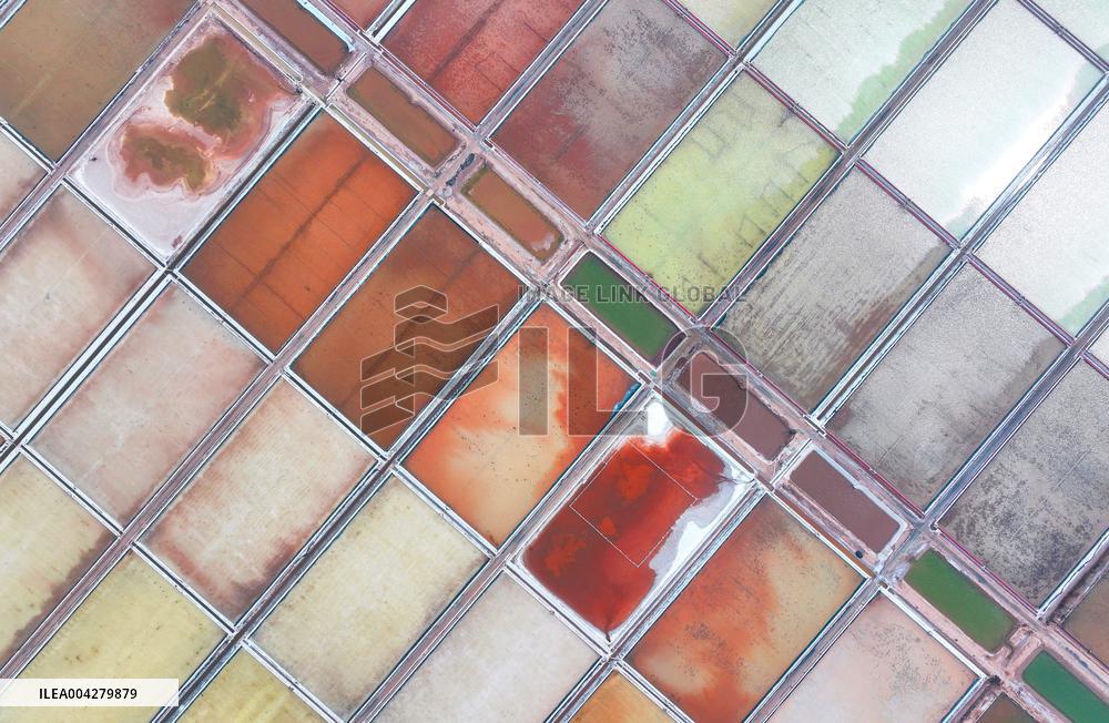 Guanxi Salt Field in Lianyungang