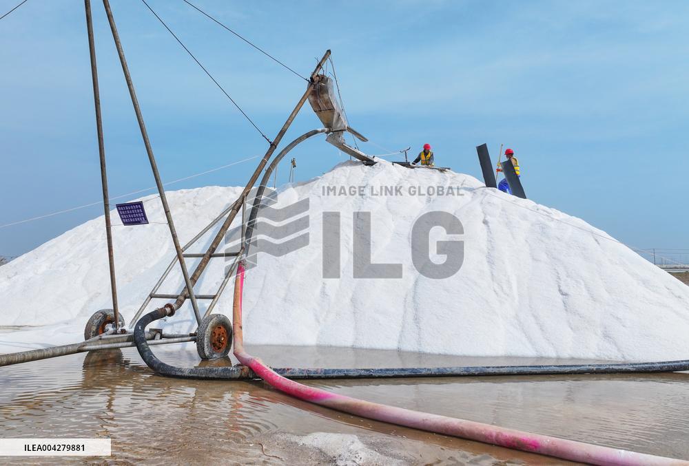 Guanxi Salt Field in Lianyungang