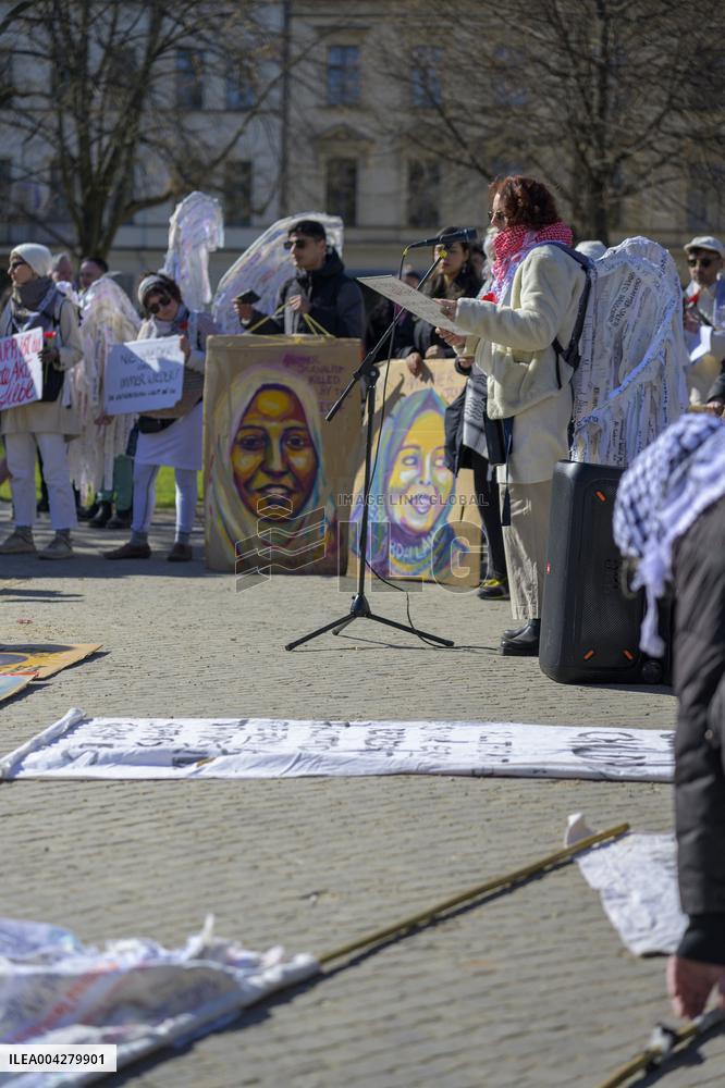 Pro-Palestine Demonstration - Berlin