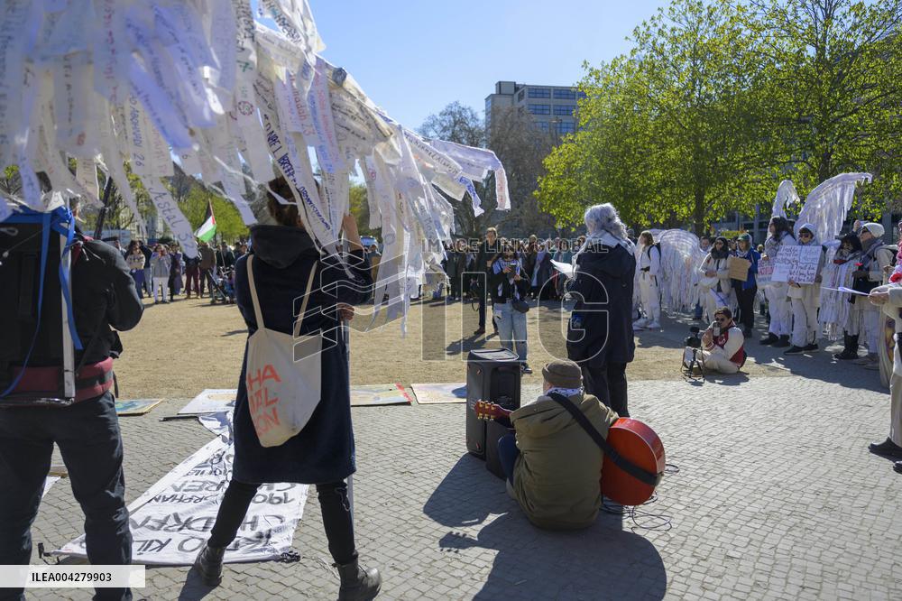 Pro-Palestine Demonstration - Berlin