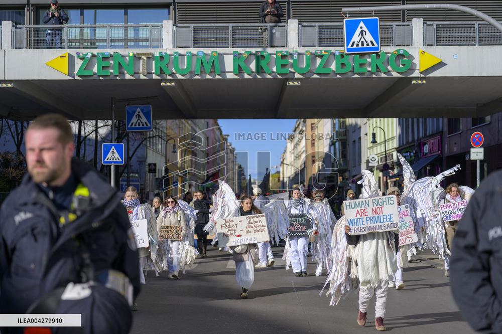 Pro-Palestine Demonstration - Berlin
