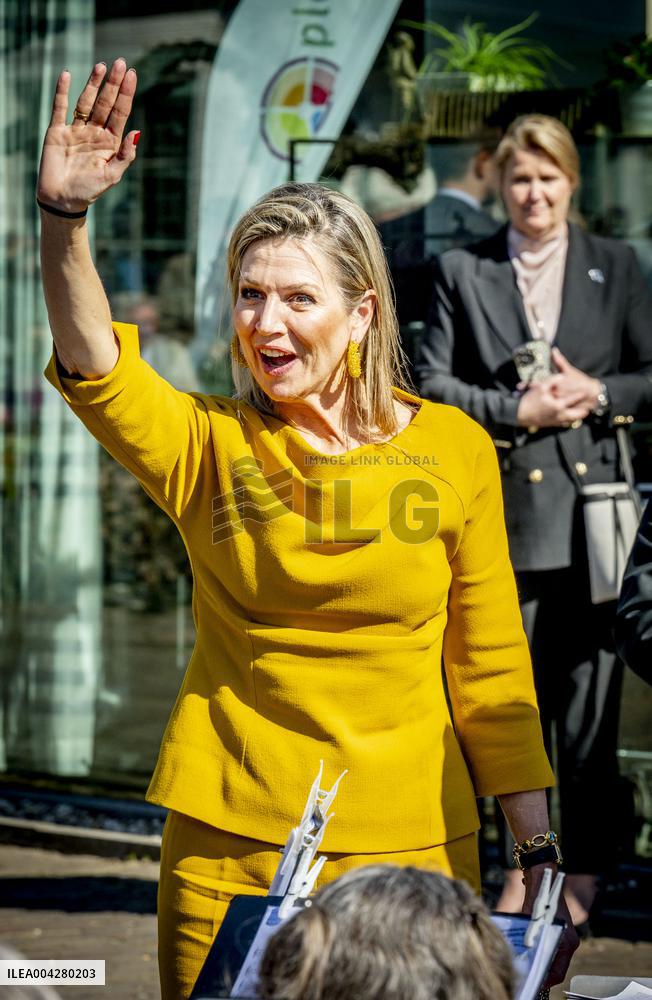 Queen Maxima at the start of the Community Center Week - Netherlands