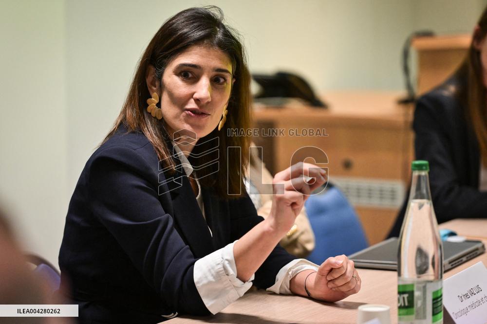 Laurent Marcangeli visits Institut Gustave Roussy near Paris FA