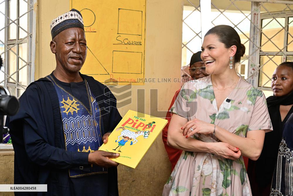CROWN PRINCESS VISIT NIGERIA