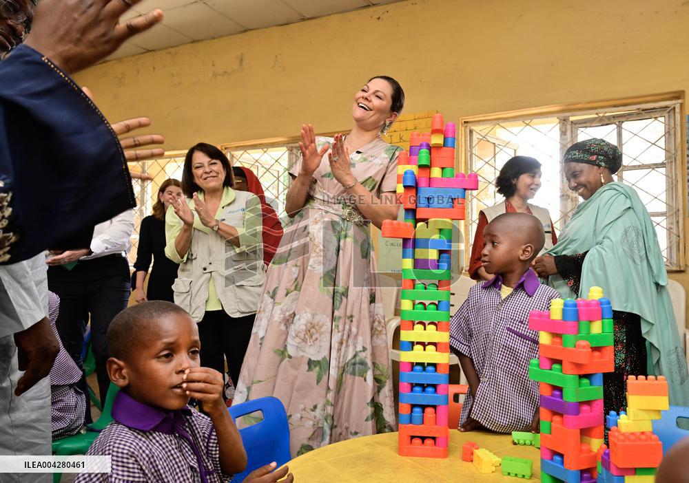 CROWN PRINCESS VISIT NIGERIA