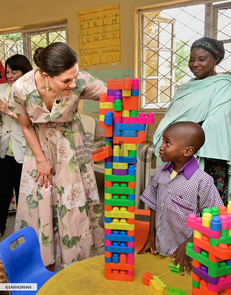 CROWN PRINCESS VISIT NIGERIA