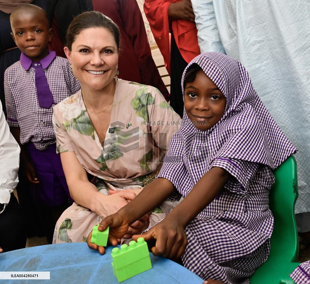 CROWN PRINCESS VISIT NIGERIA