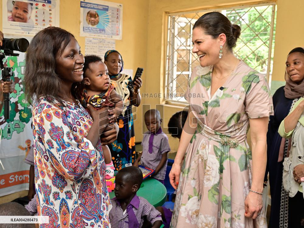 CROWN PRINCESS VISIT NIGERIA