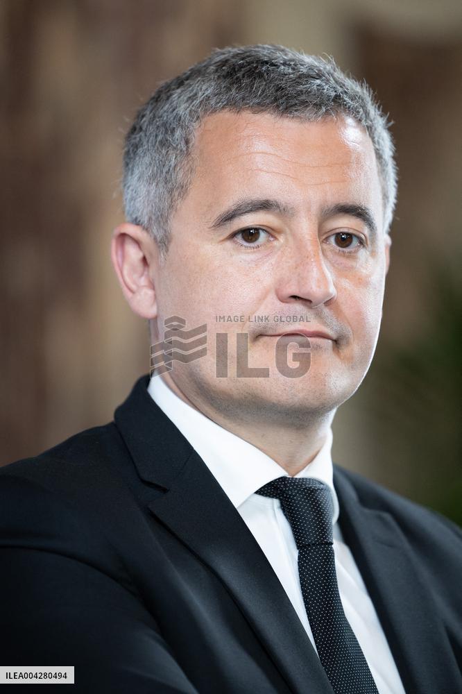 Press conference on the creation of high-security prisons - Paris