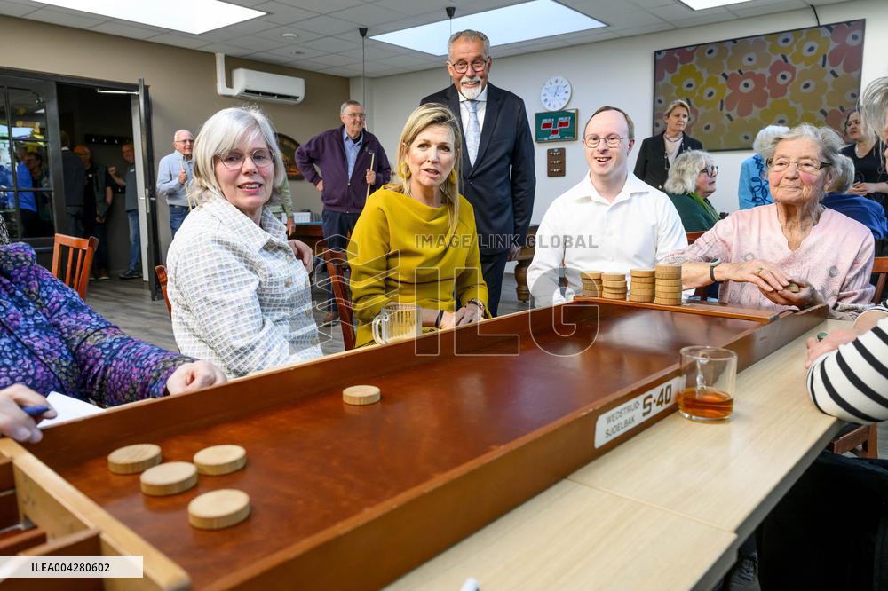 Queen Maxima at the start of the Community Center Week - Netherlands