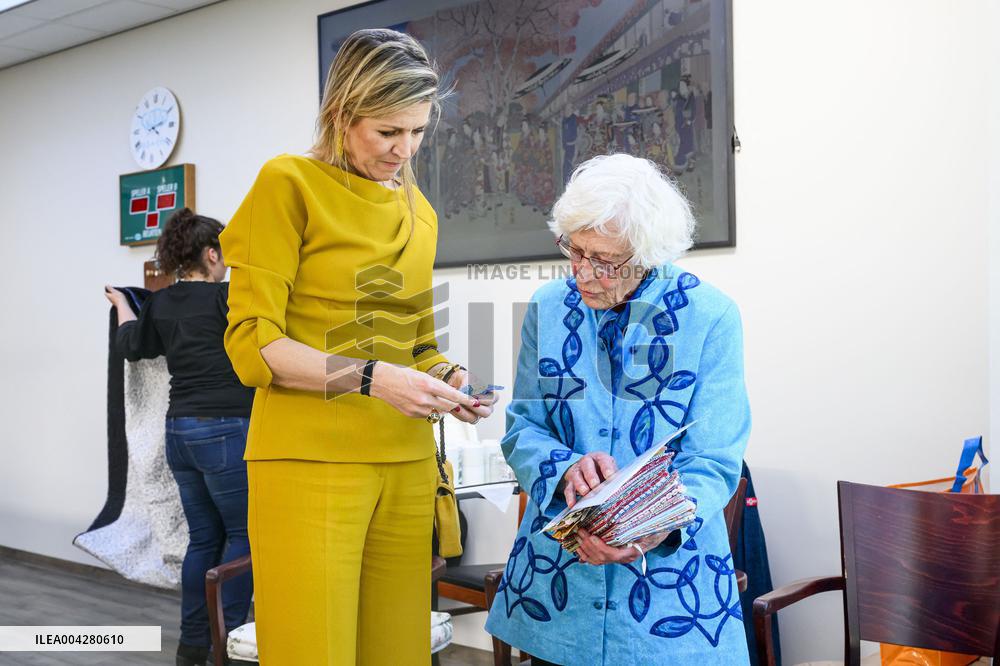 Queen Maxima at the start of the Community Center Week - Netherlands