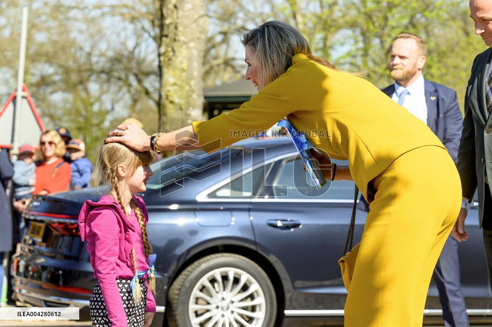 Queen Maxima at the start of the Community Center Week - Netherlands