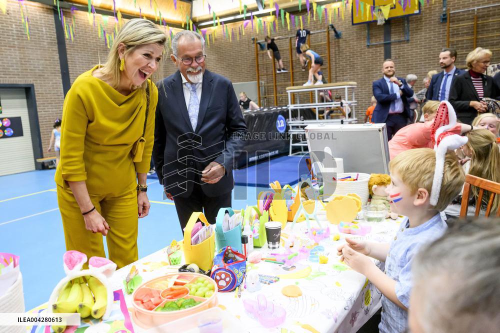 Queen Maxima at the start of the Community Center Week - Netherlands